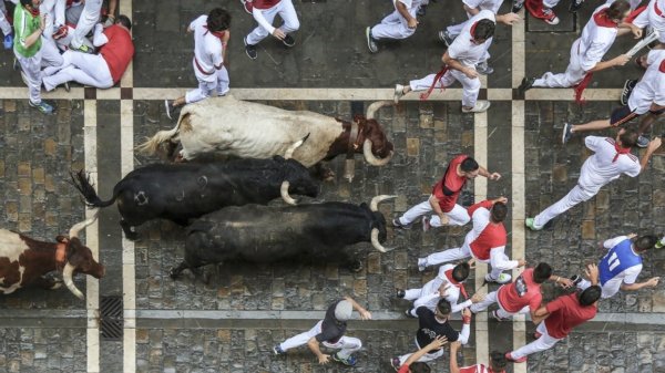 stierenrennen Pamplona