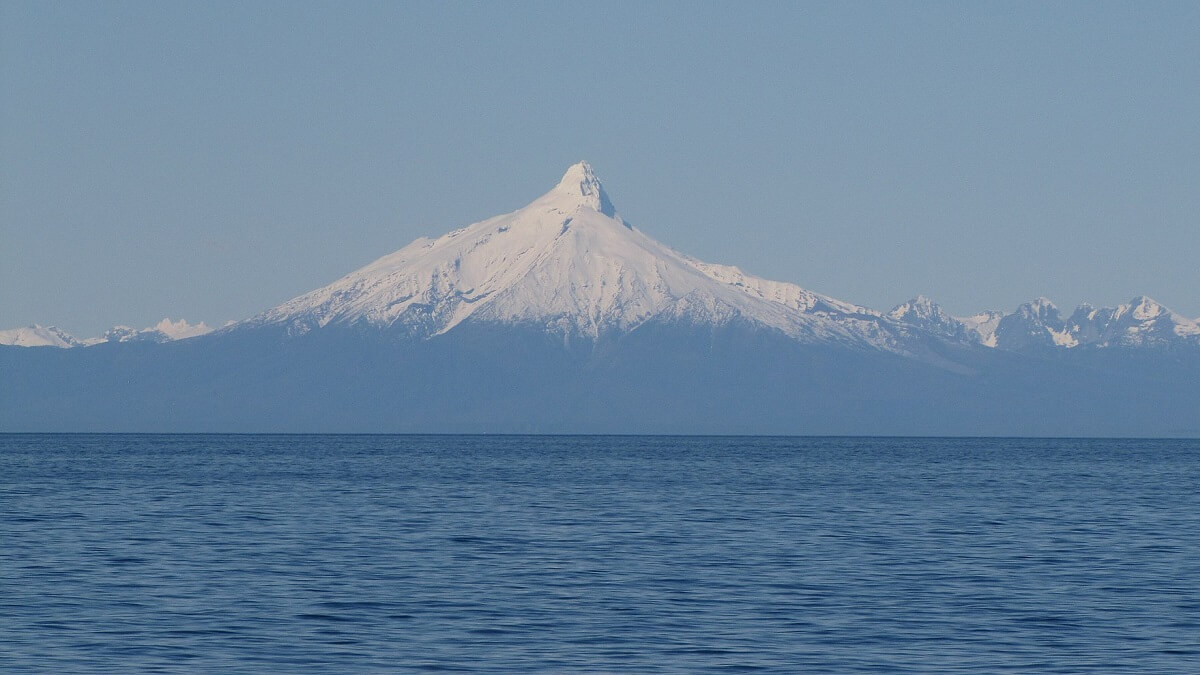 Volcán Corcovado in de Golf van Corcovado