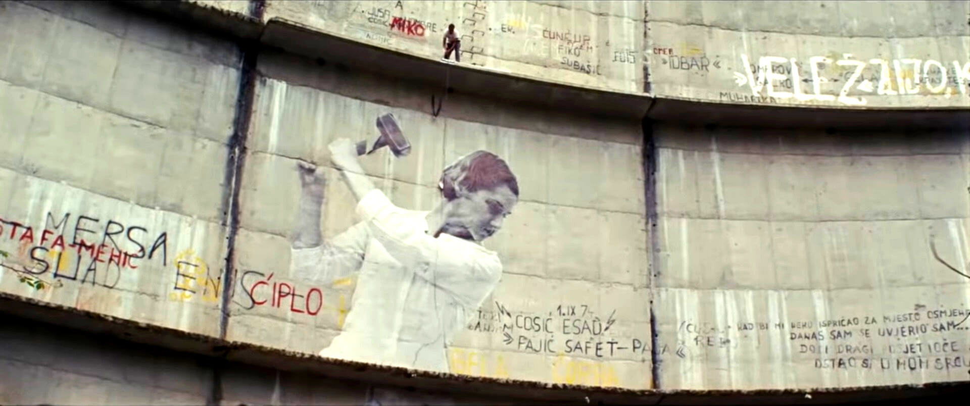 Protest tegen waterkrachtcentrales Balkanlanden