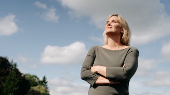 Lijsttrekker Pascale Plusquin van Vrede voor Dieren