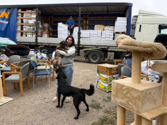 6 opvangcentra in Oekraïne ontvangen Nederlandse voerdonaties