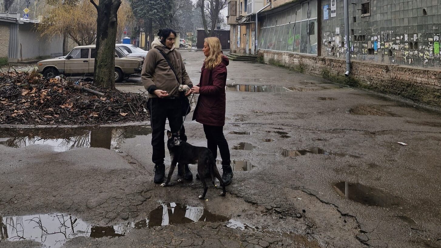 Angel, de reddende engel van Zaporizja