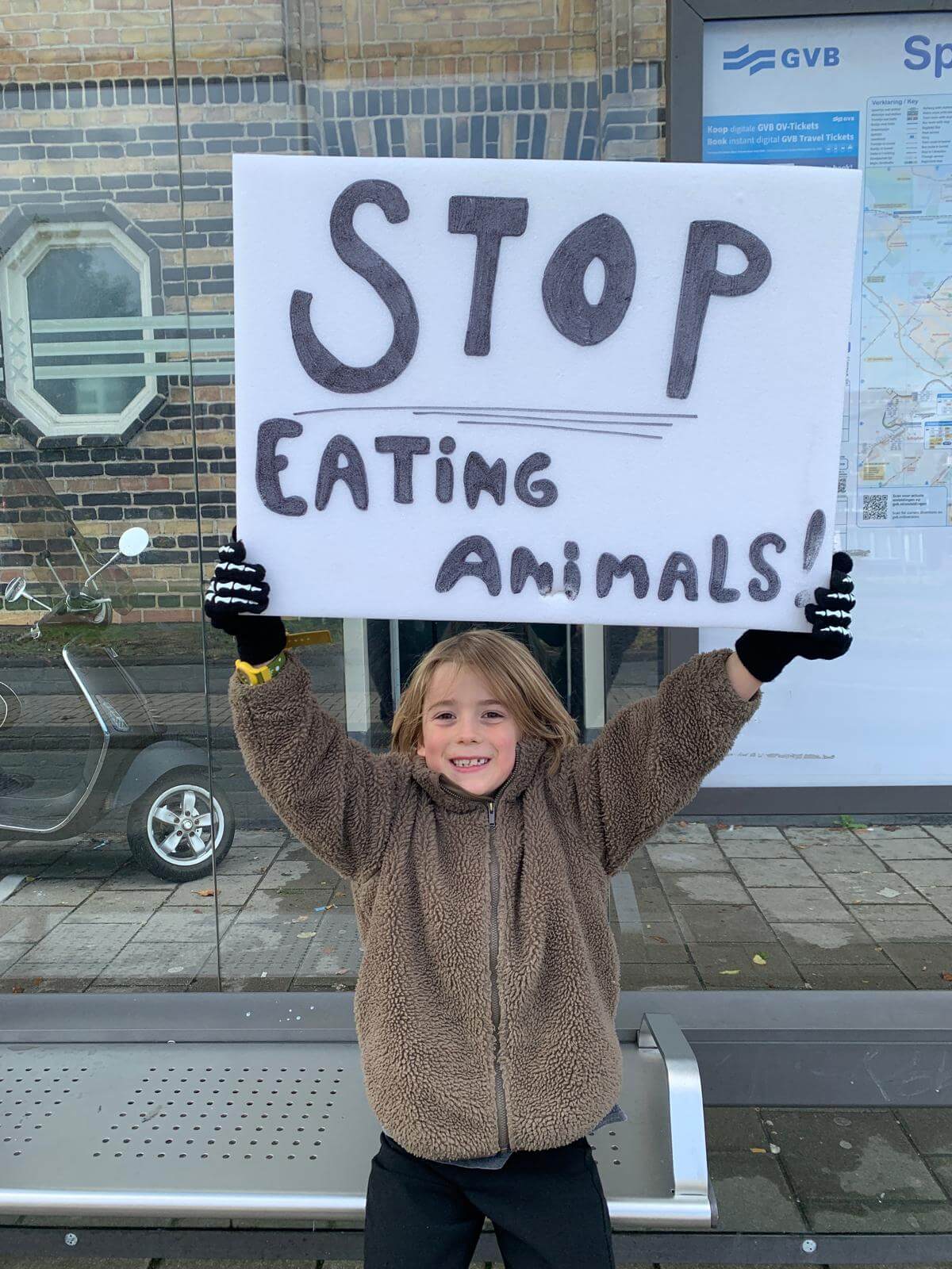 Vos zal dit jaar een toespraak houden | Foto: Vrededienst voor dieren