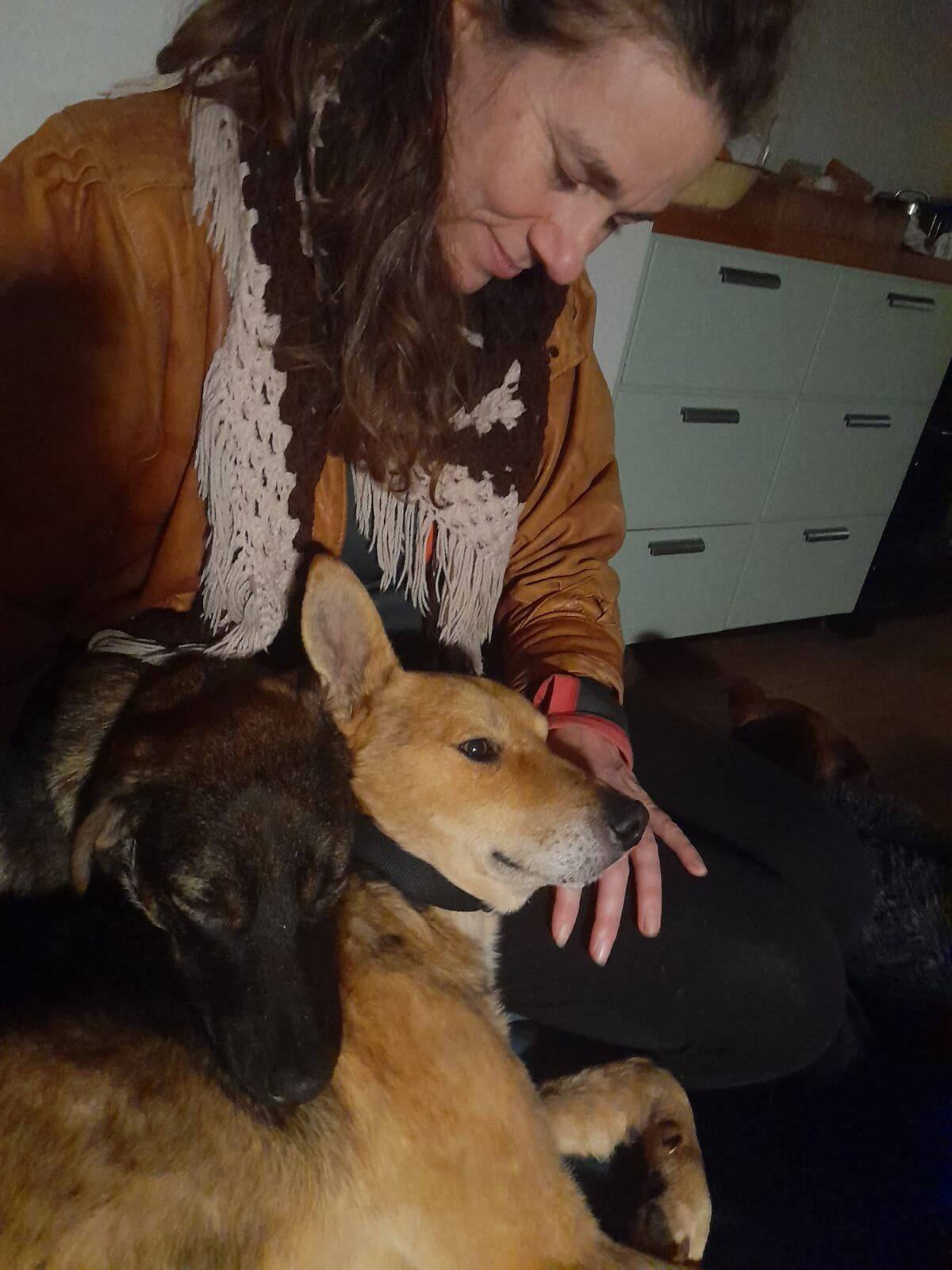 Lotte van Leeuwen en haar hond Benji | Foto: Lotte van Leeuwen