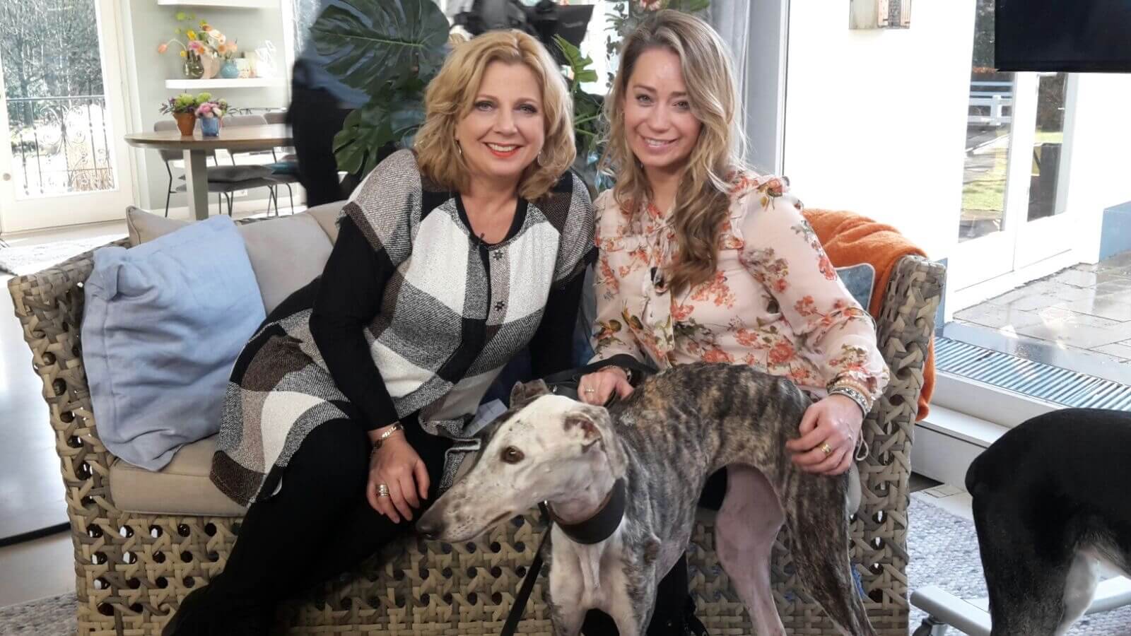 Loretta Schrijver en Karen Soeters