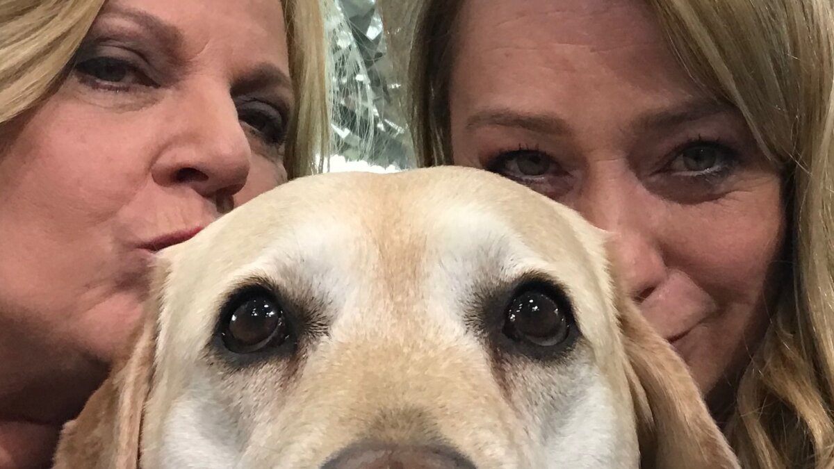 Loretta Schrijver en Karen Soeters