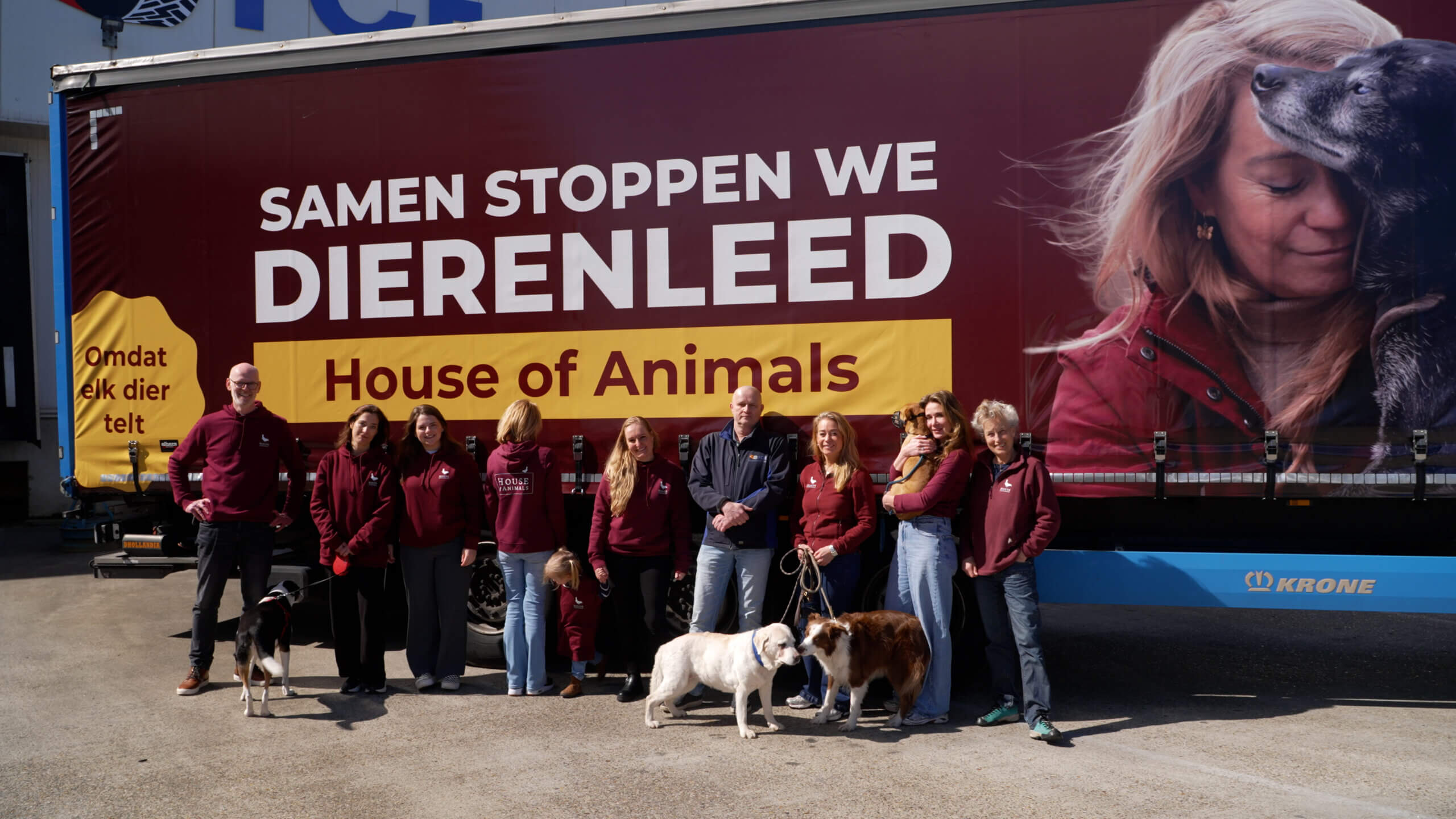 Werk van House of Animals dankzij FCE Logistics zichtbaar in heel Europa