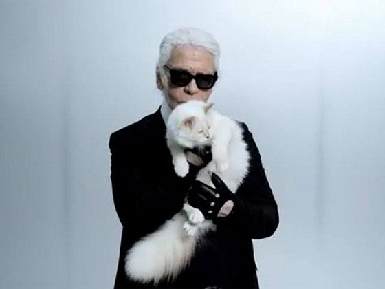 Karl Lagerfeld en Choupette